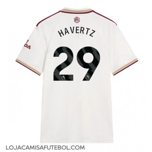 Camisa de Futebol Arsenal Kai Havertz #29 Equipamento Alternativo 2025-26 Manga Curta